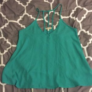 Teal Tank Top. Size: XS